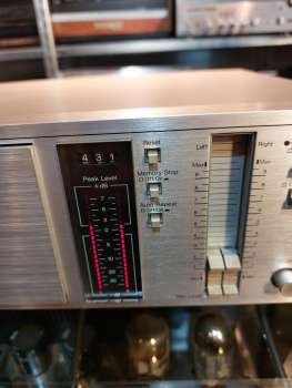 NAKAMICHI BX-125 E  Tape Deck in silber mit Dolby B+C ,  3 Motoren Japan 1985